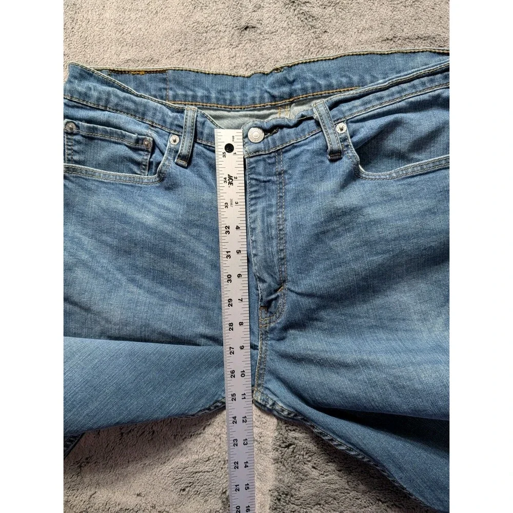 Levi's 513 Slim Straight Leg Jeans Men's Size 36x32 Medium Wash